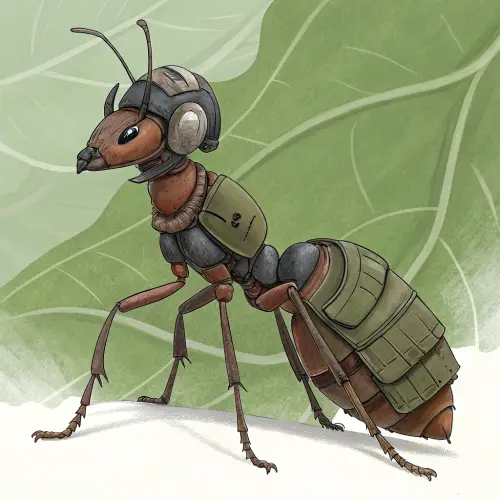 Ant in Advanced Military Dress