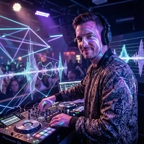 Striking DJ Portraits for Your Brand Identity