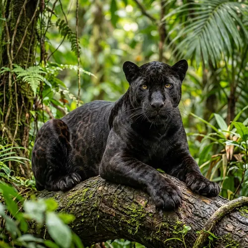 Fierce and Friendly Black Panther Art