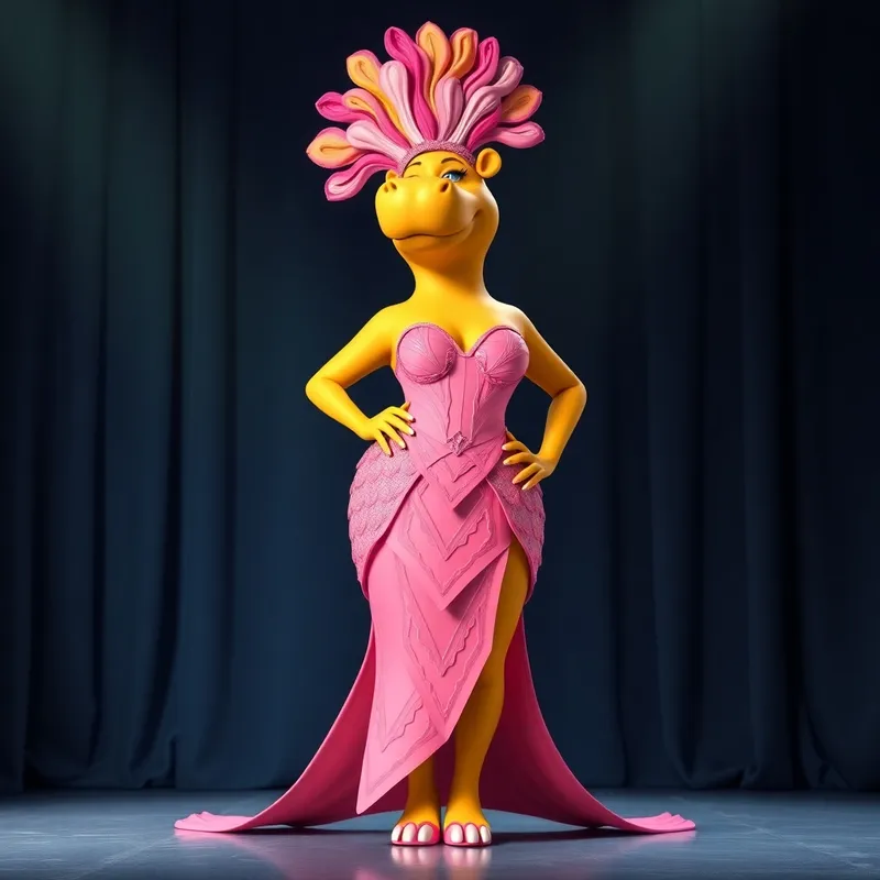 Elegant Mermaid Dress by Tasha from Backyardigans