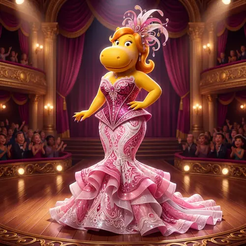 Elegant Mermaid Dress by Tasha from Backyardigans