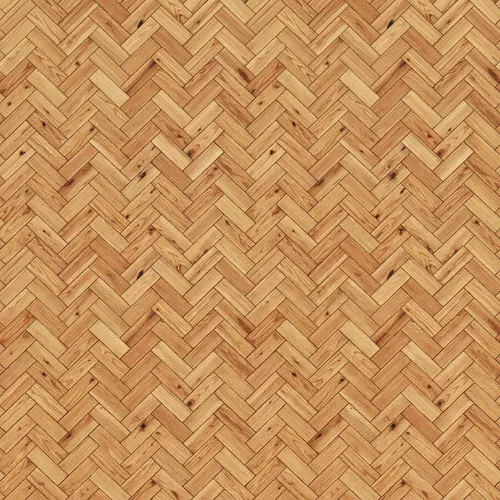 Natural Larch Parquet Flooring Texture | Herringbone Pattern