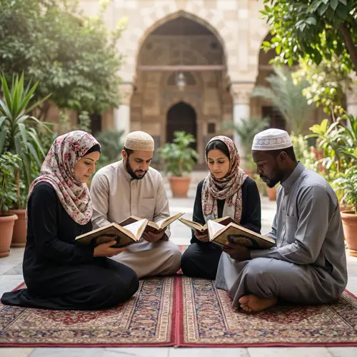 Diverse Faith in Harmony: A Serene Quran Reading