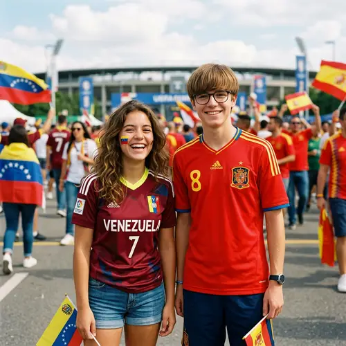 Venezuelan and Spanish Pride: A Unique Duo