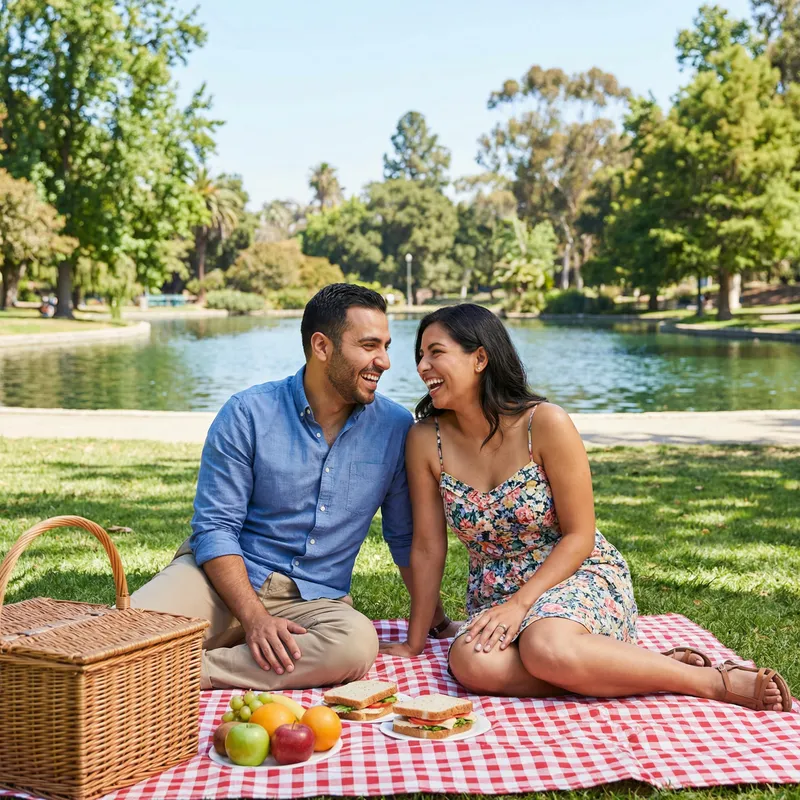 Happy Couple Enjoying Quality Time Together