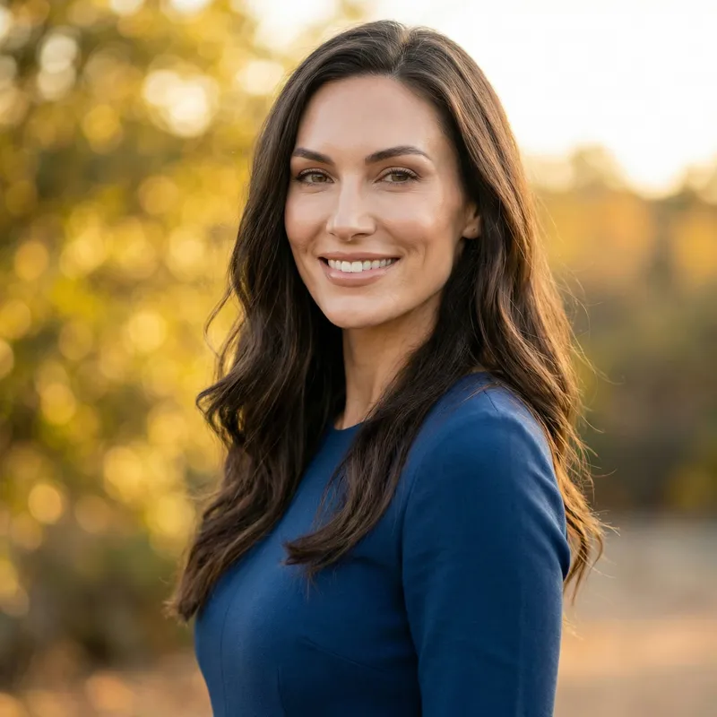 Modern Female Portrait with Unique Features