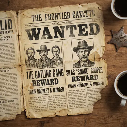 Wanted: Vintage Newspaper Article Highlights