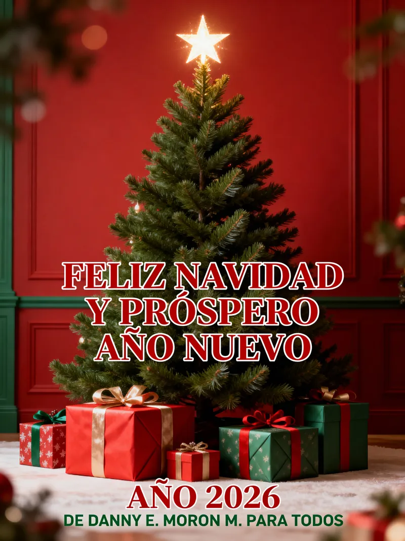 2026 Christmas Card with Big Gifts and Cheer 2026 Christmas Card with Big Gifts and Cheer