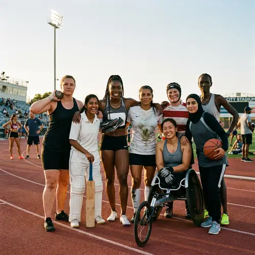 Diverse Women in Sports Celebrating Inclusivity and Empowerment