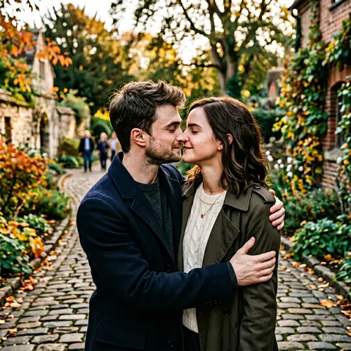 Daniel Radcliffe & Emma Watson's Tender Moment