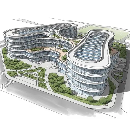 High-Performance Center Sketch in Sant Cugat