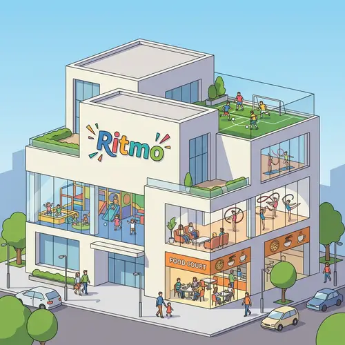 Modern and Minimalistic Building with Diverse Amenities | Ritmo