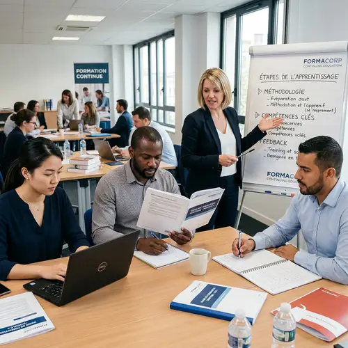 Diverse Workers Engaged in Continuous Training | Professional Atmosphere