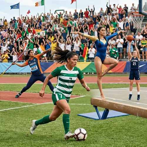 Diverse Women in Sports | Empowering Moments Captured