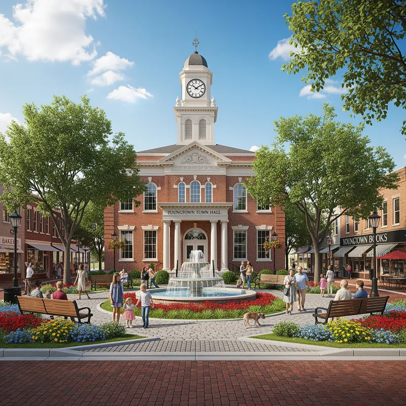 Yougtown Town Hall Center - Community Hub