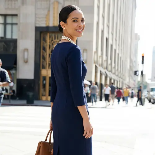 Elegant Woman: Confidence and Glamour