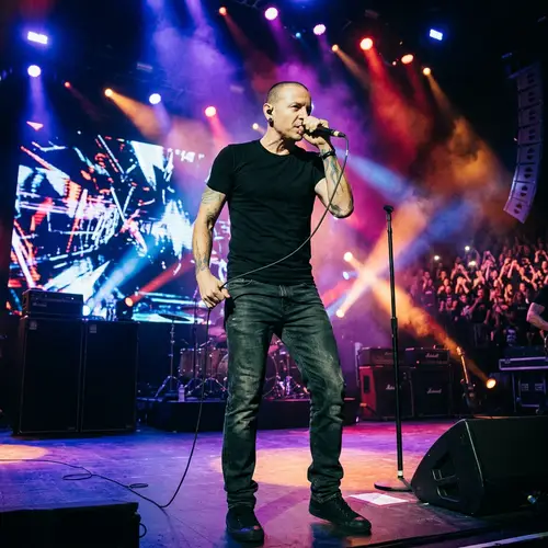 Nudist Musculature: Chester Bennington Tribute