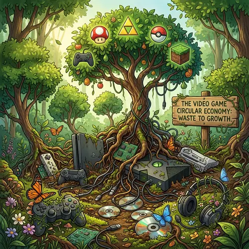Circular Economy: Video Game Industry Environmental Impact