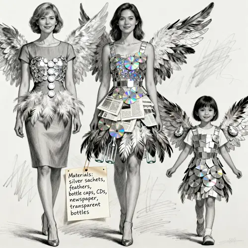 Stunning Trashion Show Dress Designs in Recycled Materials