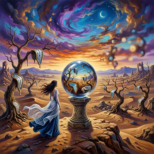 Surreal Dreamscape Inspired by Salvador Dalí