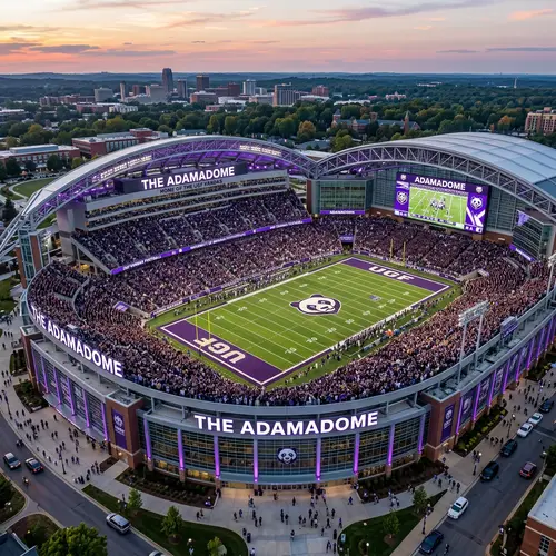 Create the Adamadome for UGF Pandas in NCAA 14
