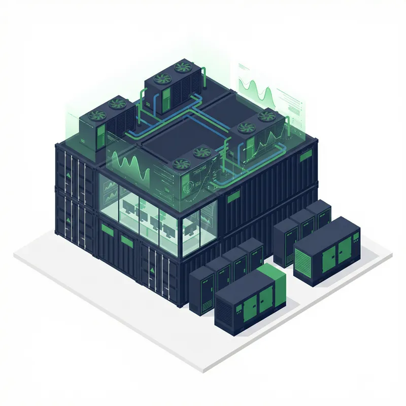 Modular Data Center: Innovative 3D Design