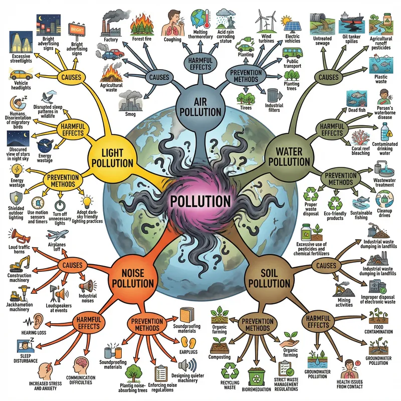 Understanding Pollution: Types, Causes, Effects, Solutions