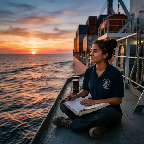 Empowering Reflection: Fight Song Inspires Maritime Student Resilience