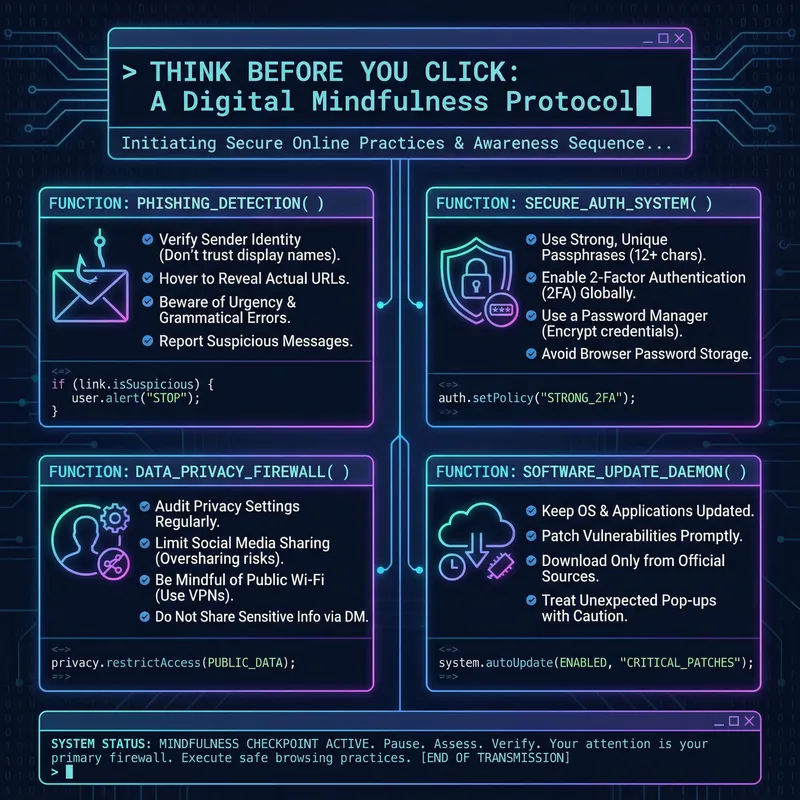 Exceptionally Attractive Internet Safety Poster Design