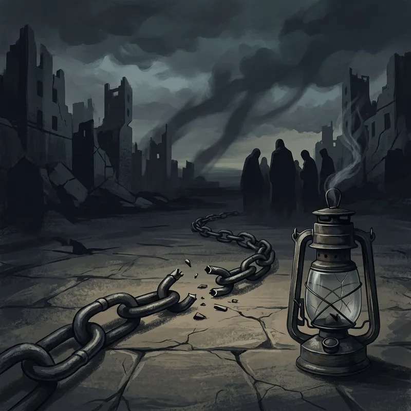 Abstract Representation of Terrorism Themes