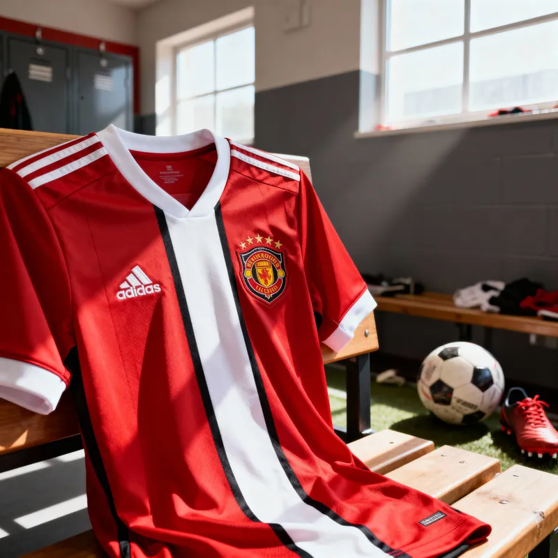 Vibrant Red Football Jersey | Game Day Essentials