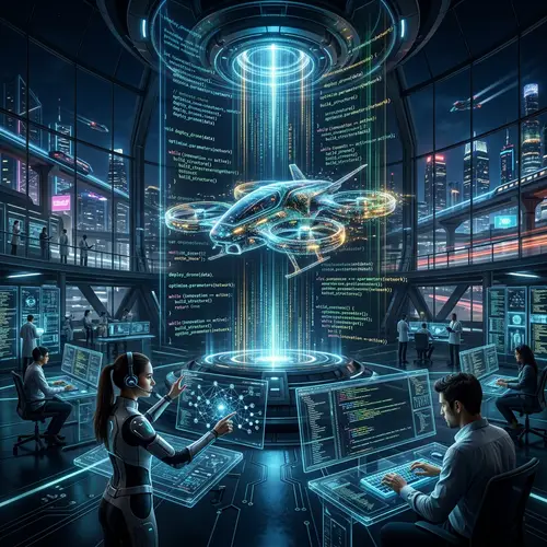 Futuristic Tech: Where Code Meets Innovation