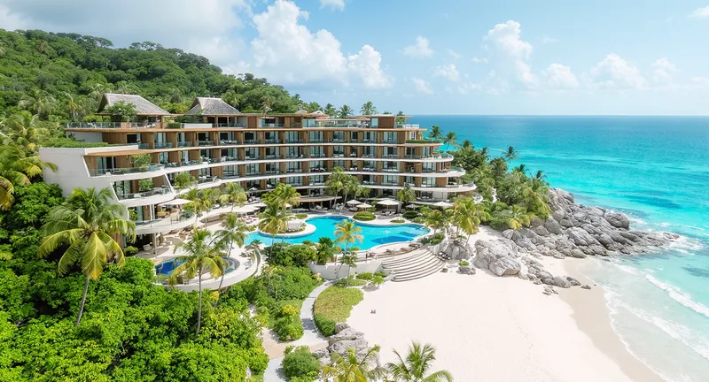 Chaweng Beach's Modern Swiss-Inspired Hotel