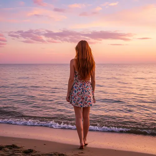 Aesthetic Summer Sunset Scene | Relax and Reflect