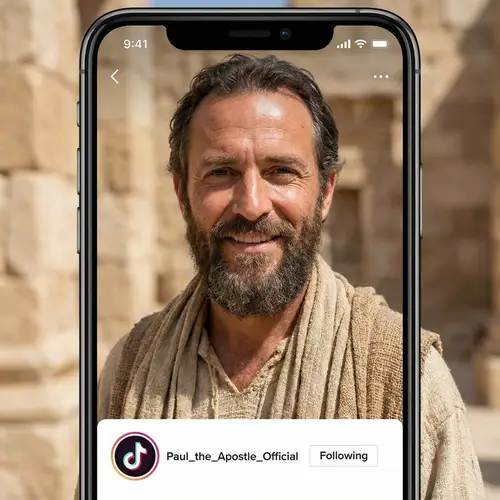 Paul from the Bible TikTok Profile Picture