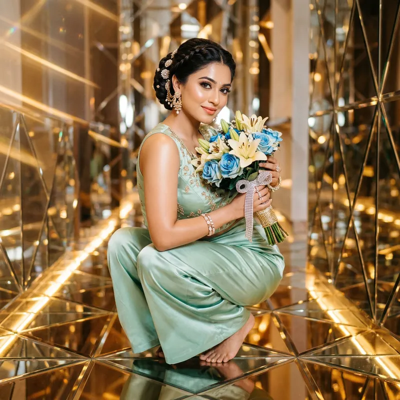 Captivating Portrait of a Beautiful Indian Woman