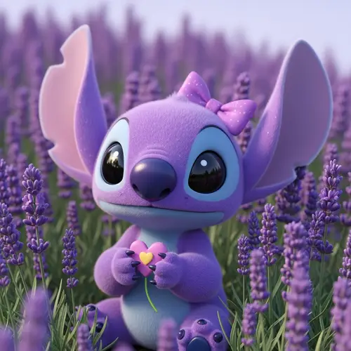 Create Stitch's Sister: A Violet Character Design