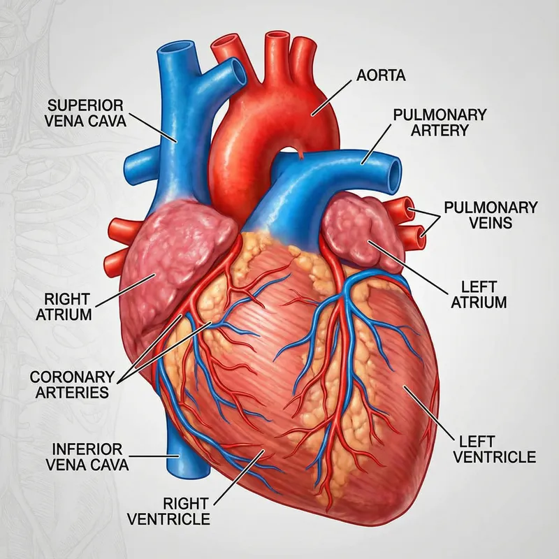 Human Heart and Blood Vessels: An In-depth Visual Guide Human Heart and Blood Vessels: An In-depth Visual Guide