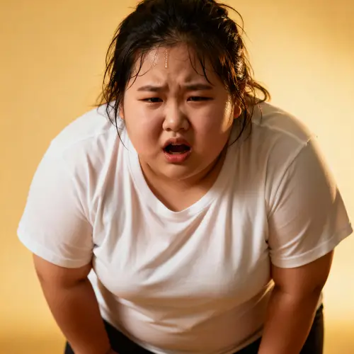 Obese Girl Panting: Understanding Health Challenges