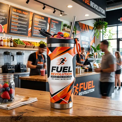 Revolutionary Sporty Smoothie Cup for Your Shop