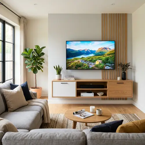 Stylish Simple TV Units for Living Rooms