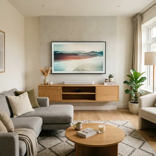 Stylish Simple TV Units for Your Living Room