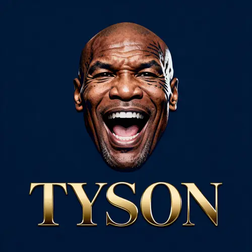Enthusiastic Mike Tyson Logo Design