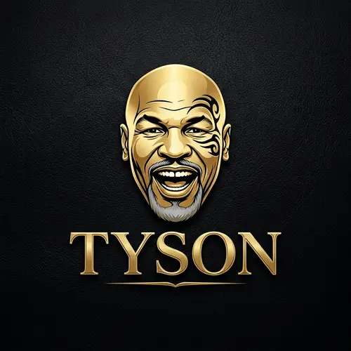 Enthusiastic Mike Tyson Logo Design