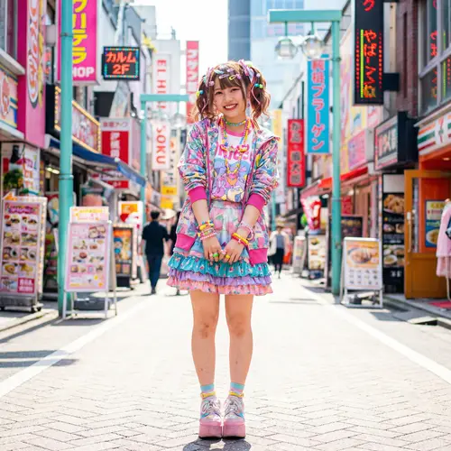 Japanese Pop Culture Fashion Photography | Vibrant Style