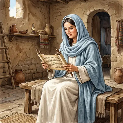 Illustration of Mary, Mother of Jesus