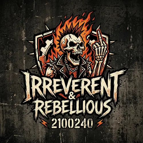 Rebellious and Irreverent Logo Design