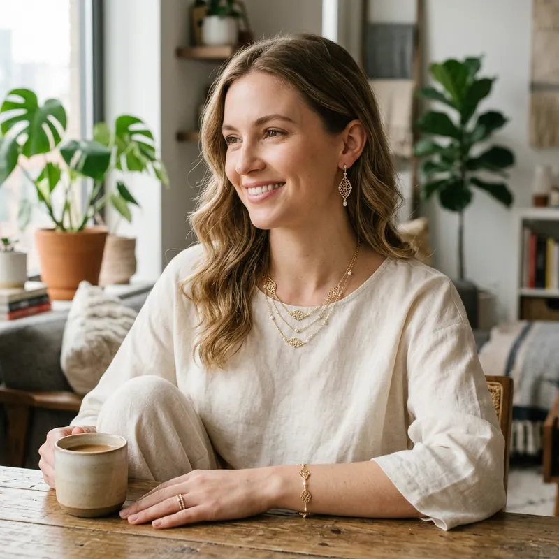 Elegant Lightweight Jewelry Set for Everyday Wear