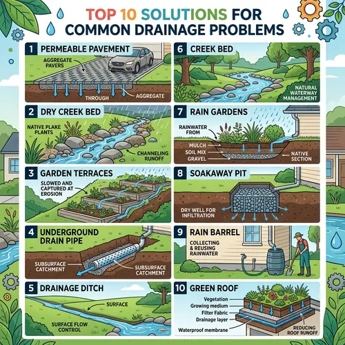 Top 10 Solutions for Common Drainage Problems - Practical Demonstrations