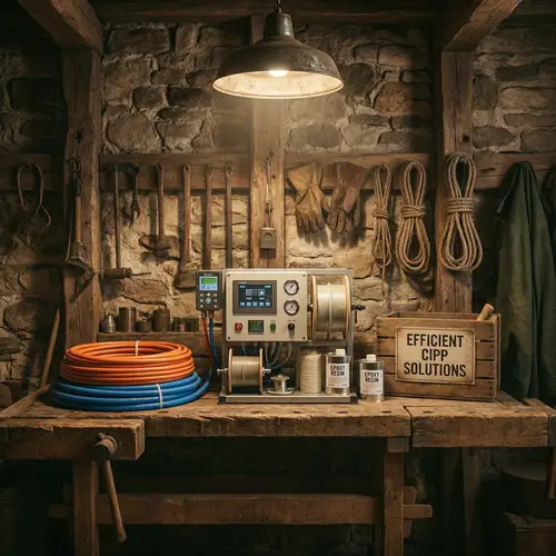 Efficient CIPP Lining System Showcased in Rustic Light